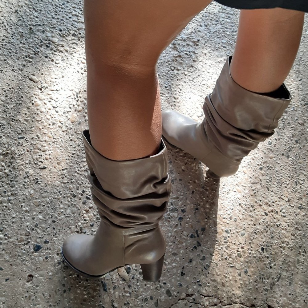 Naturalizer Dazed Mid-Calf Crunch Boots